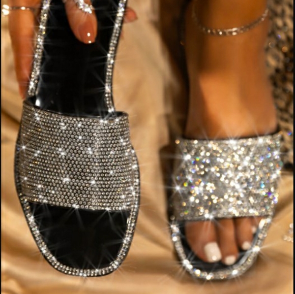 Shoes - *NWT* Rhinestone Sandal